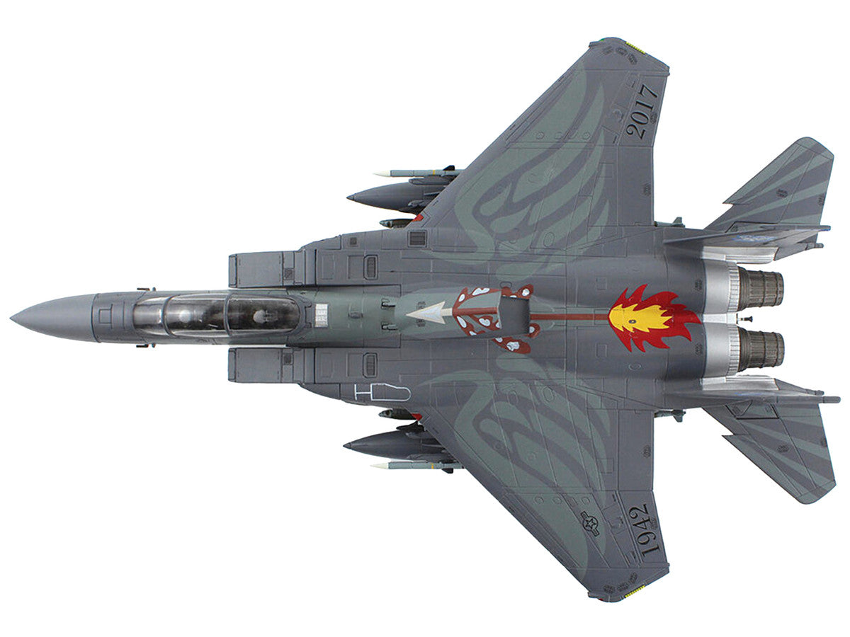McDonnell Douglas F-15E Strike Eagle Fighter Aircraft "4th FW 75th Anniversary Seymour Johnson AFB" (2018) United States Air Force "Air Power Series" 1/72 Diecast Model by Hobby Master-3