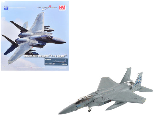 McDonnell Douglas F-15A Eagle Fighter Aircraft "76-0111 318th Fighter Interceptor Squadron" United States Air Force "Air Power Series" 1/72 Diecast Model by Hobby Master Hobby Master