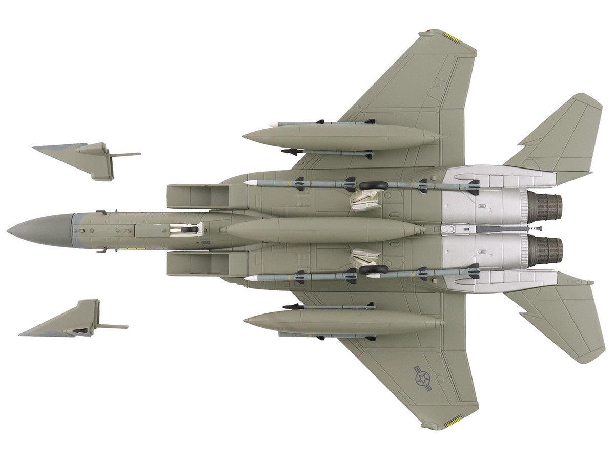 McDonnell Douglas F-15C Eagle Fighter Aircraft "85-0111 11th Air Force Elmendorf Air Force Base Alaska" United States Air Force "Air Power Series" 1/72 Diecast Model by Hobby Master-3
