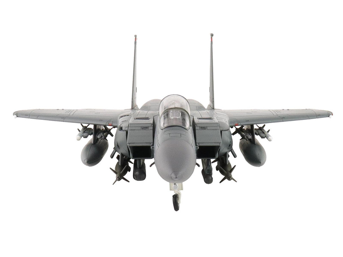 McDonnell Douglas F-15E Strike Eagle Fighter Aircraft "88-0705 90th Fighter Squadron Commanding Officer's Jet" (2005) United States Air Force "Air Power Series" 1/72 Diecast Model by Hobby Master-1