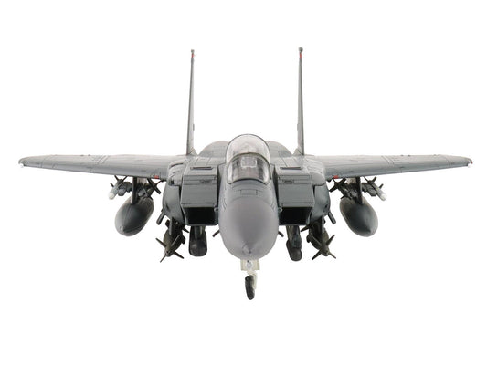 McDonnell Douglas F-15E Strike Eagle Fighter Aircraft "88-0705 90th Fighter Squadron Commanding Officer's Jet" (2005) United States Air Force "Air Power Series" 1/72 Diecast Model by Hobby Master-1