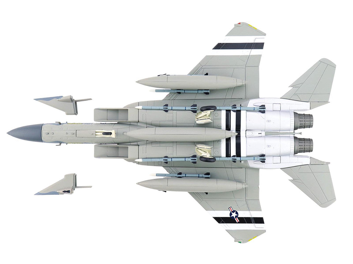 McDonnell Douglas F-15C Eagle Fighter Aircraft "86-0171 Florida ANG 75th Anniversary" (2022) United States Air Force "Air Power Series" 1/72 Diecast Model by Hobby Master Hobby Master
