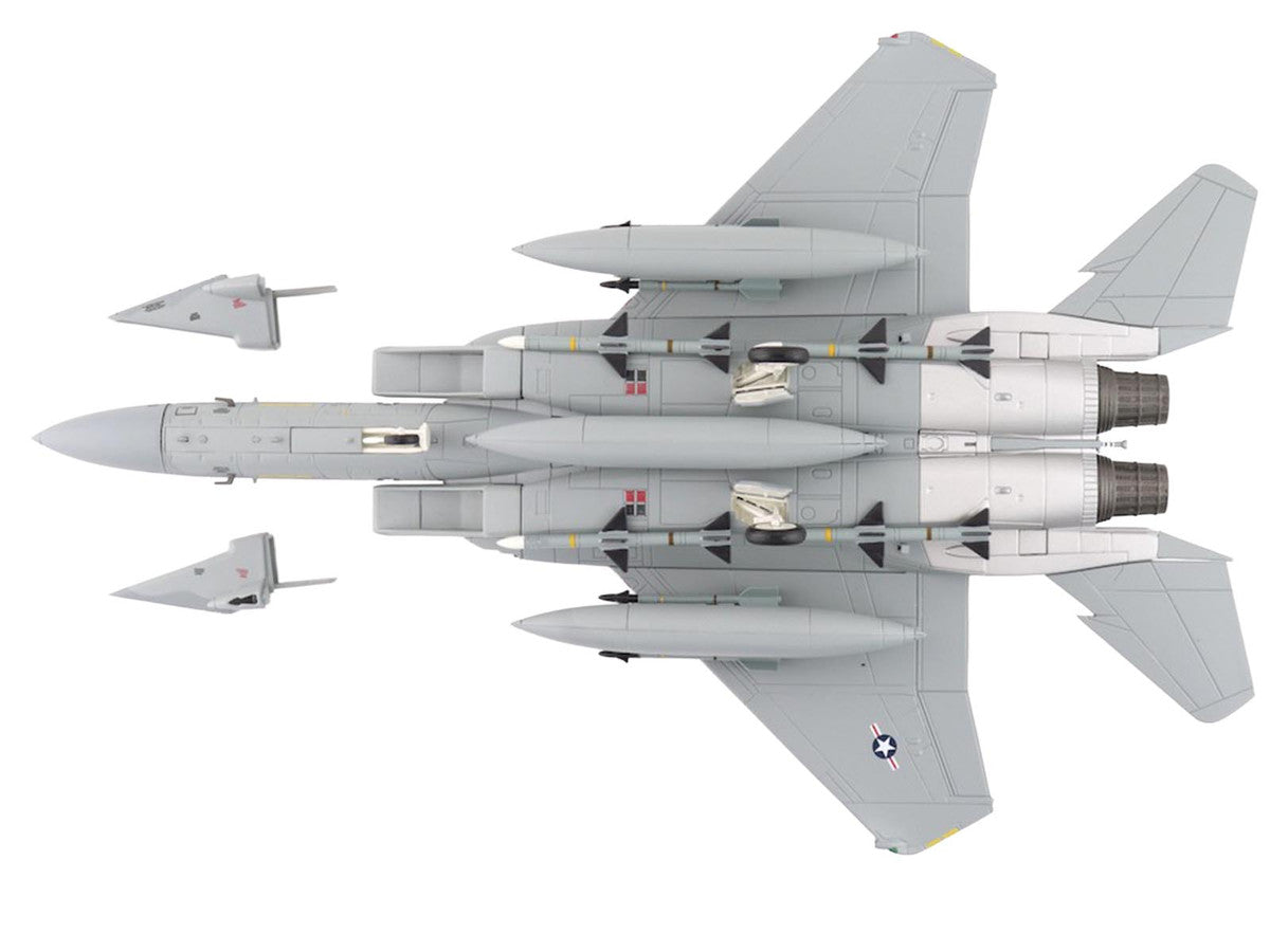 McDonnell Douglas F-15A Eagle Fighter Aircraft "NATO Tiger Meet 36th TFW 53rd TFS Bitburg AFB" (1981) United States Air Force "Air Power Series" 1/72 Diecast Model by Hobby Master-3