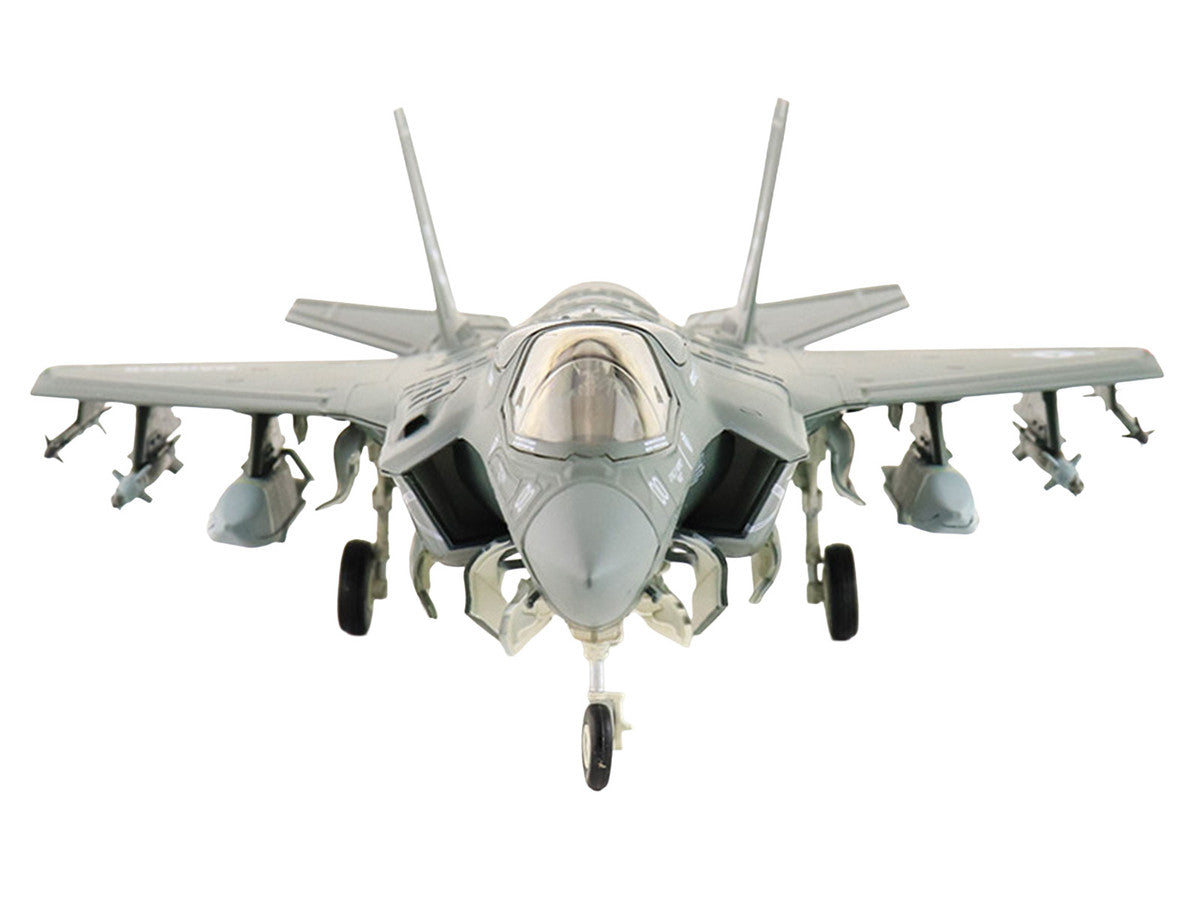 Lockheed Martin F-35B Lightning II Aircraft (Beast Mode) "170533 VMFA-533 Hawks" (2025) United States Marine Corps "Air Power Series" 1/72 Diecast Model by Hobby Master-2