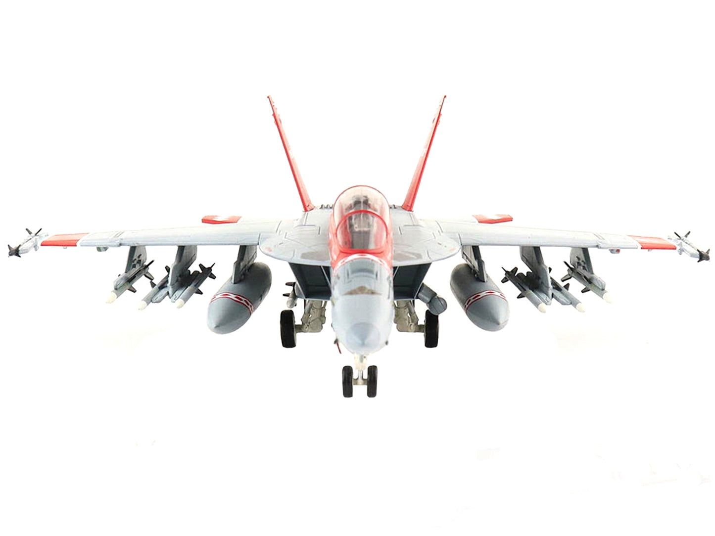 Boeing F/A-18F Super Hornet Fighter Aircraft "VF-102 United States Navy Atsugi Air Base" (2005) "Air Power Series" 1/72 Diecast Model by Hobby Master