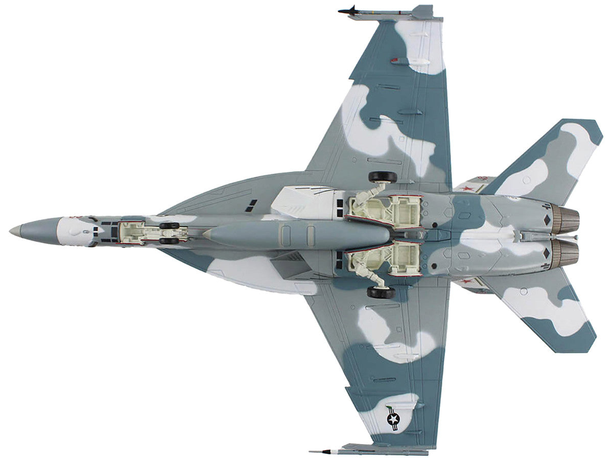 Boeing F/A-18E Super Hornet Fighter Aircraft "Cloud Scheme VFC-12 Fighting Omars" (2023) United States Navy "Air Power Series" 1/72 Diecast Model by Hobby Master-2