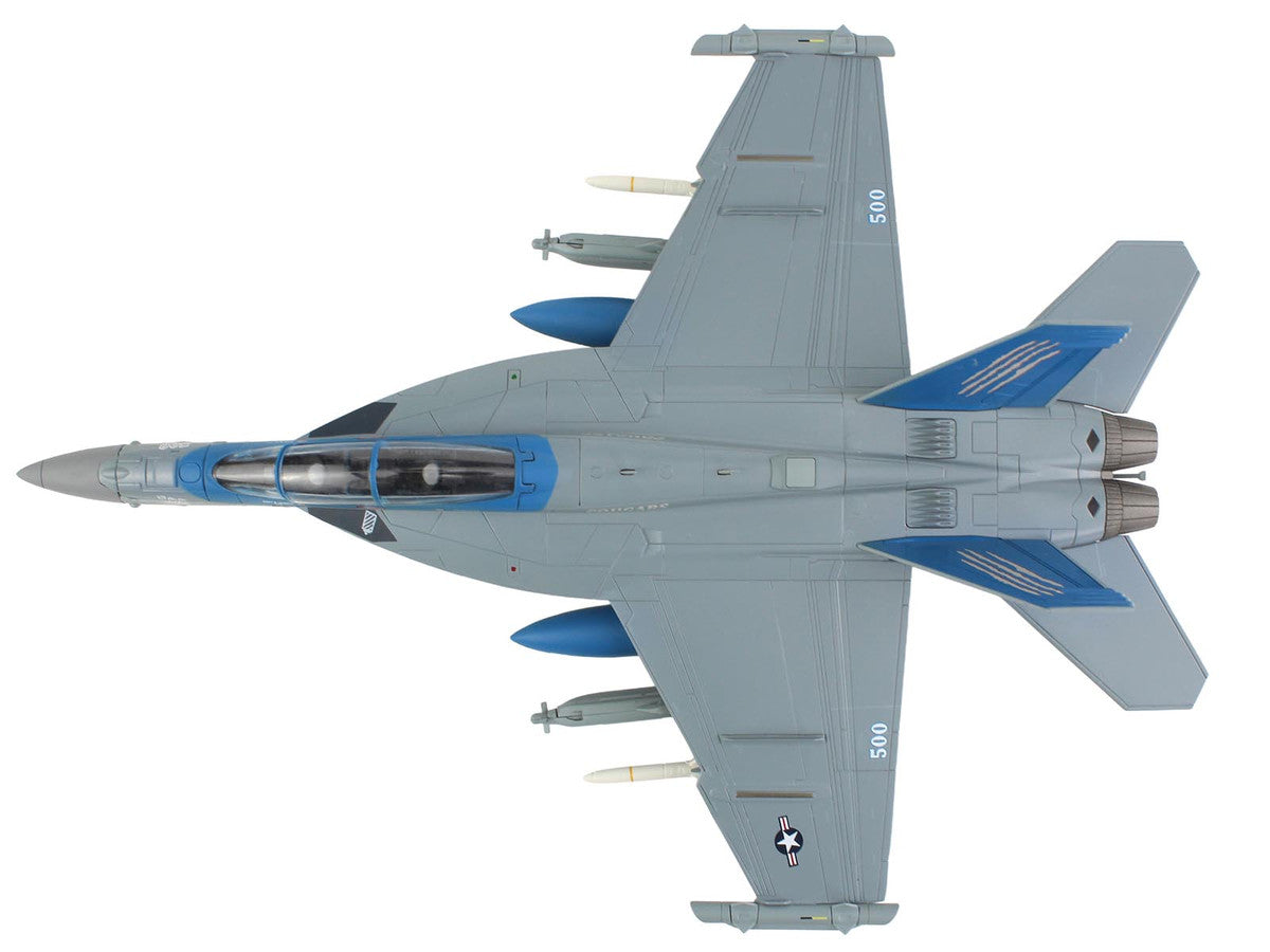 Boeing EA-18G Growler Aircraft "168256 VAQ-139 Cougars" (2025) United States Navy "Air Power Series" 1/72 Diecast Model by Hobby Master-0