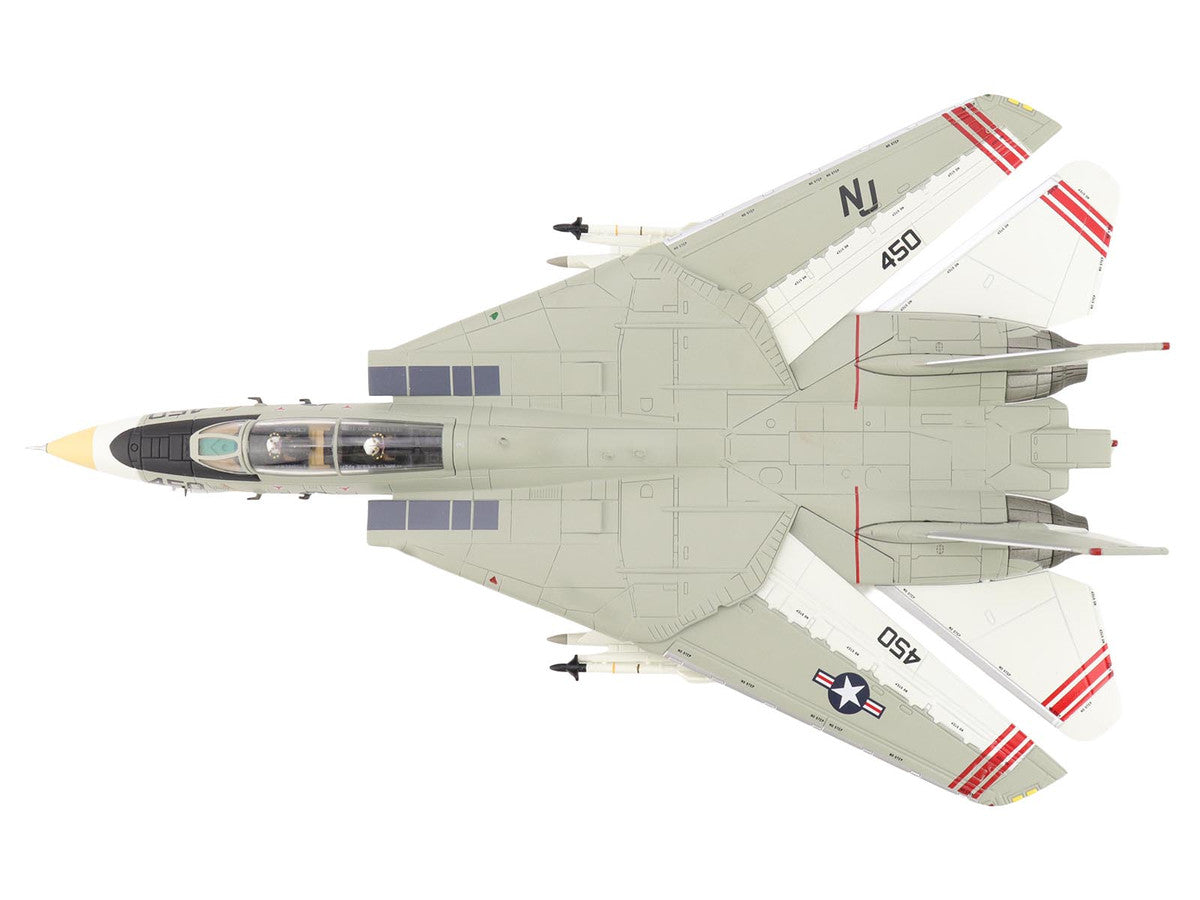 Grumman F-14A Tomcat Fighter Aircraft "VFA-124 Gunfighters" (1978) United States Navy "Air Power Series" 1/72 Diecast Model by Hobby Master Hobby Master