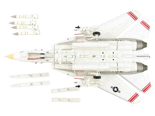 Grumman F-14A Tomcat Fighter Aircraft "VFA-124 Gunfighters" (1978) United States Navy "Air Power Series" 1/72 Diecast Model by Hobby Master Hobby Master