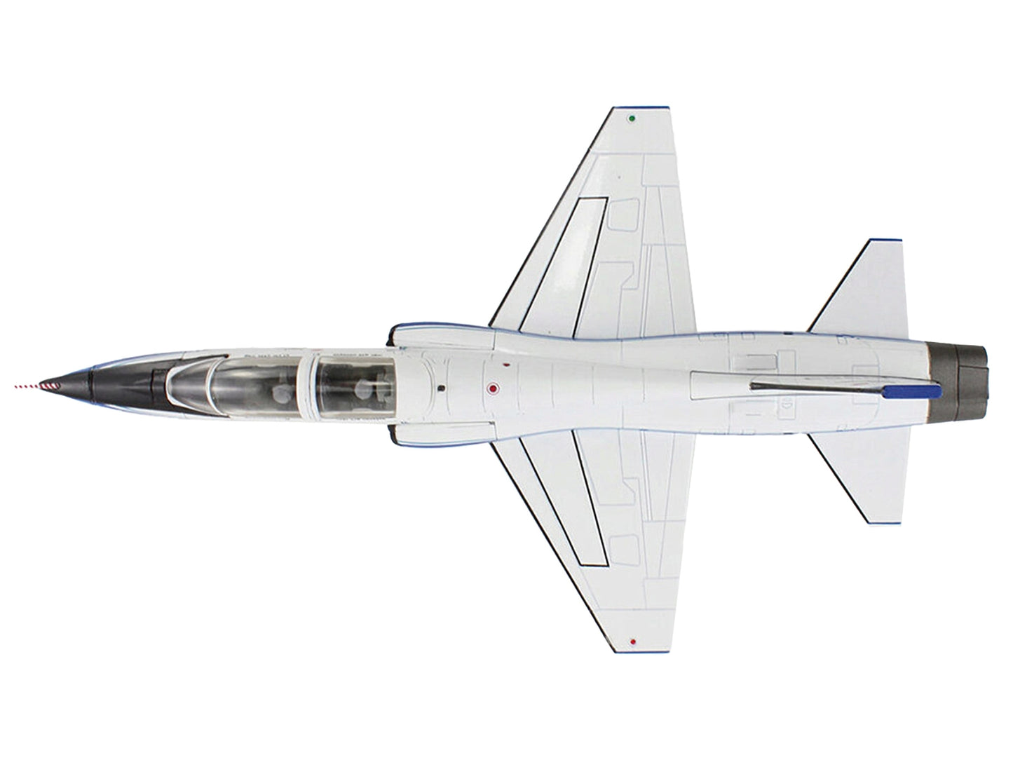 Northrop T-38A Talon Trainer Aircraft "65-10363 Air Force Plant 42 Palmdale CA" (1984) United States Air Force "Air Power Series" 1/72 Diecast Model by Hobby Master