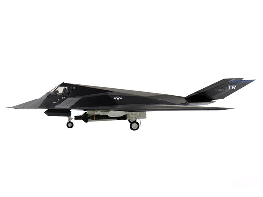 Lockheed F-117A Nighthawk Stealth Aircraft "84-0809" (2022) United States Air Force "Air Power Series" 1/72 Diecast Model by Hobby Master-0