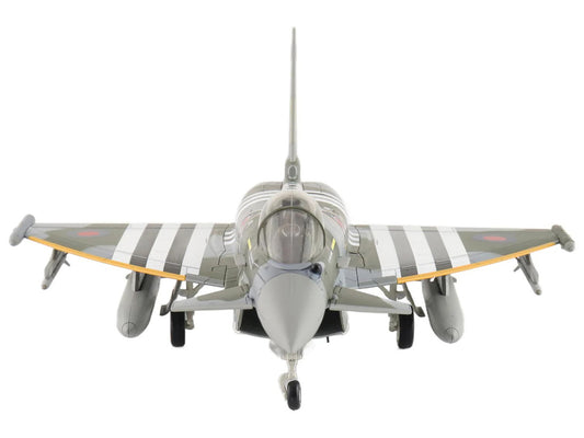 Eurofighter Typhoon FGR4 Fighter Aircraft "ZJ913 FM-G" (2024) British Royal Air Force "Air Power Series" 1/72 Diecast Model by Hobby Master-0