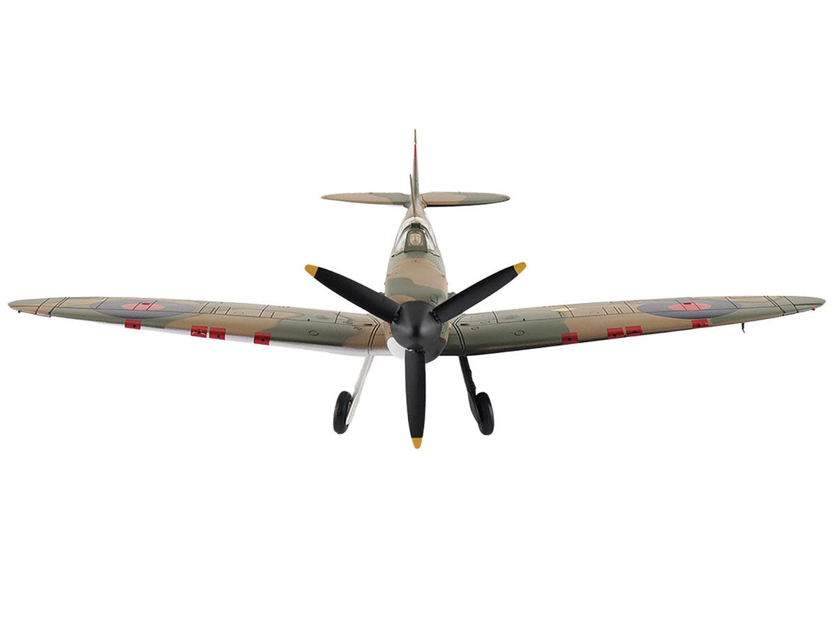 Supermarine Spitfire Mk.1a Fighter Aircraft "J/P9374 Dunkirk" British Royal Air Force "Air Power Series" 1/48 Diecast Model by Hobby Master-3