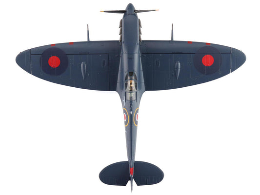 Supermarine Spitfire Mk.Vb Trop Fighter Aircraft "EP706 George Beurling No. 249 Squadron Malta" (1942) British Royal Air Force "Air Power Series" 1/48 Diecast Model by Hobby Master-1