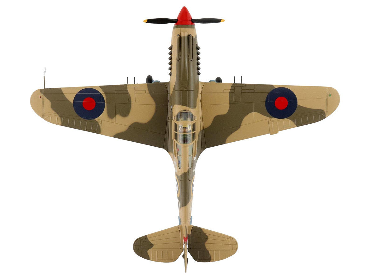 Curtiss P-40 Warhawk Tomahawk Mk IIB Aircraft "LD-C Clive Caldwell No. 250 Squadron North Africa" (1942) British Royal Air Force "Air Power Series" 1/48 Diecast Model by Hobby Master Hobby Master