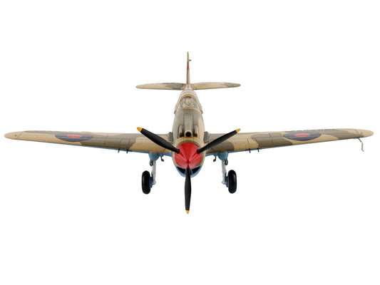 Curtiss P-40 Warhawk Tomahawk Mk IIB Aircraft "LD-C Clive Caldwell No. 250 Squadron North Africa" (1942) British Royal Air Force "Air Power Series" 1/48 Diecast Model by Hobby Master Hobby Master