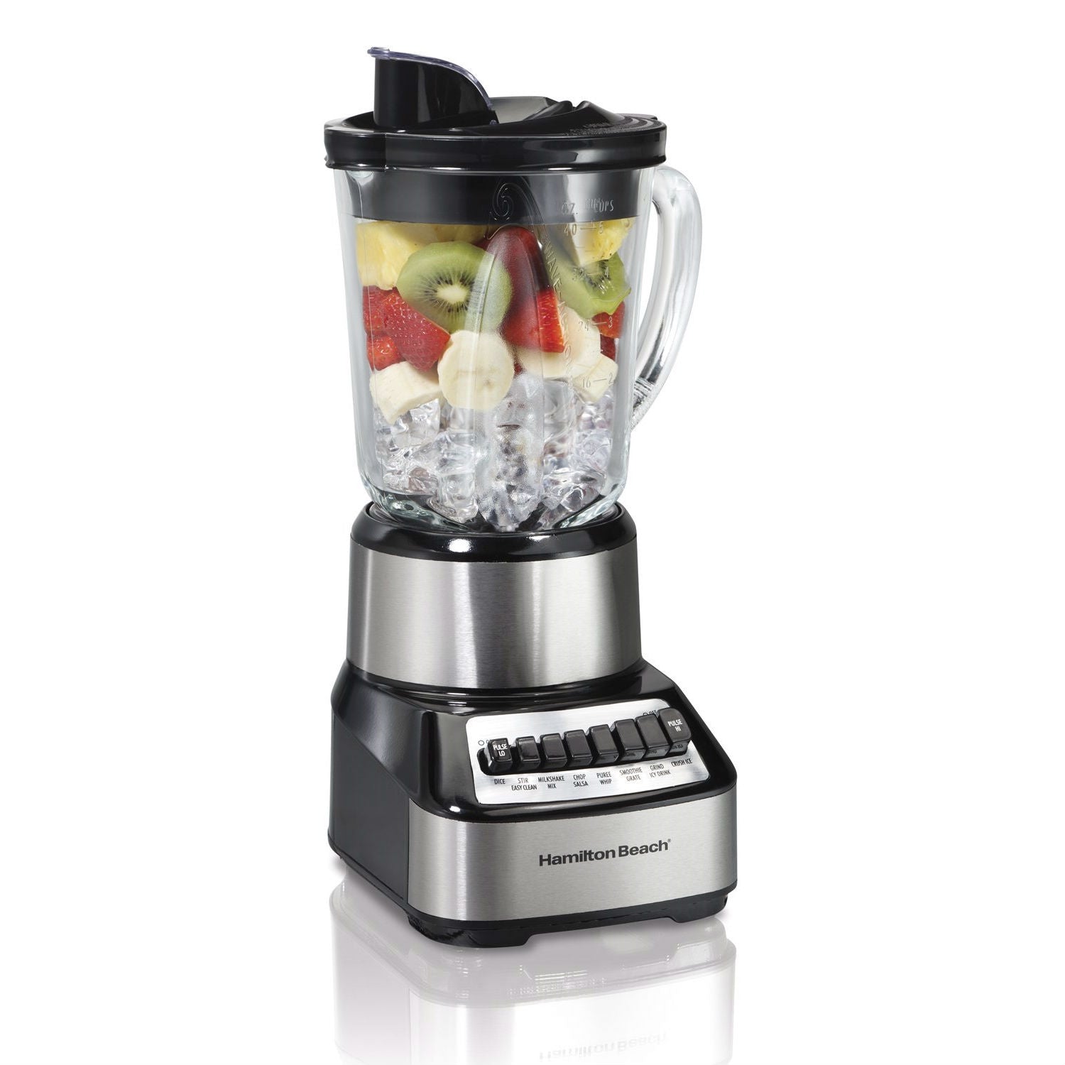 700-Watt Multi-Function Kitchen Countertop Blender with Glass Pitcher FastFurnishings