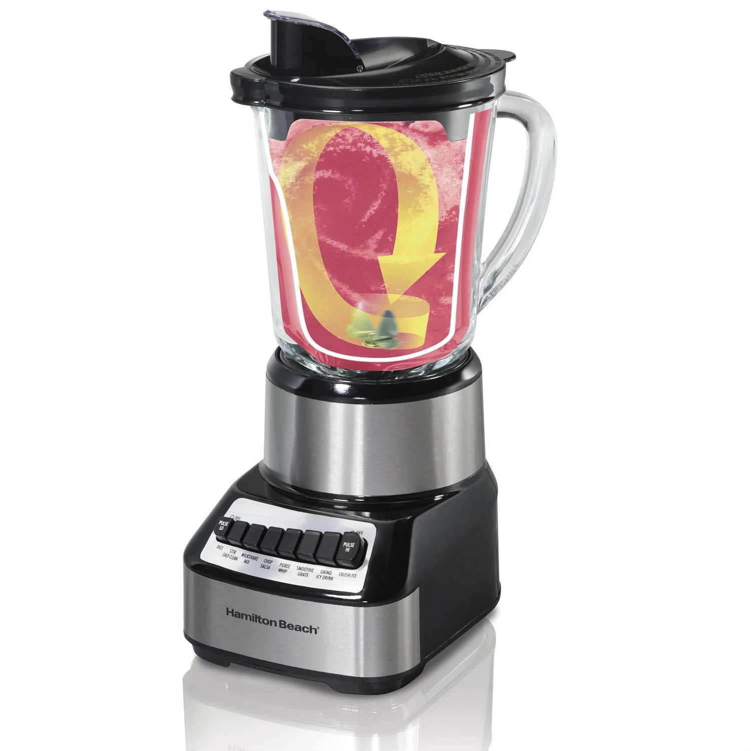 700-Watt Multi-Function Kitchen Countertop Blender with Glass Pitcher FastFurnishings