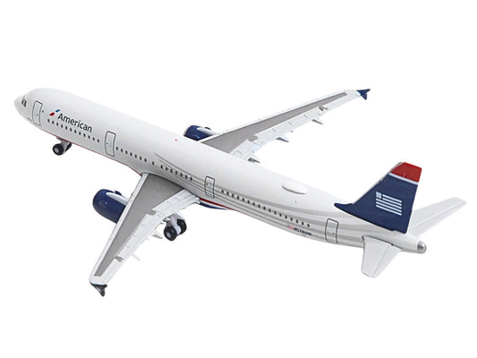 Airbus A321 Commercial Aircraft "American Airlines" (N578UW) Gray with Blue Tail 1/500 Diecast Model by Herpa-0