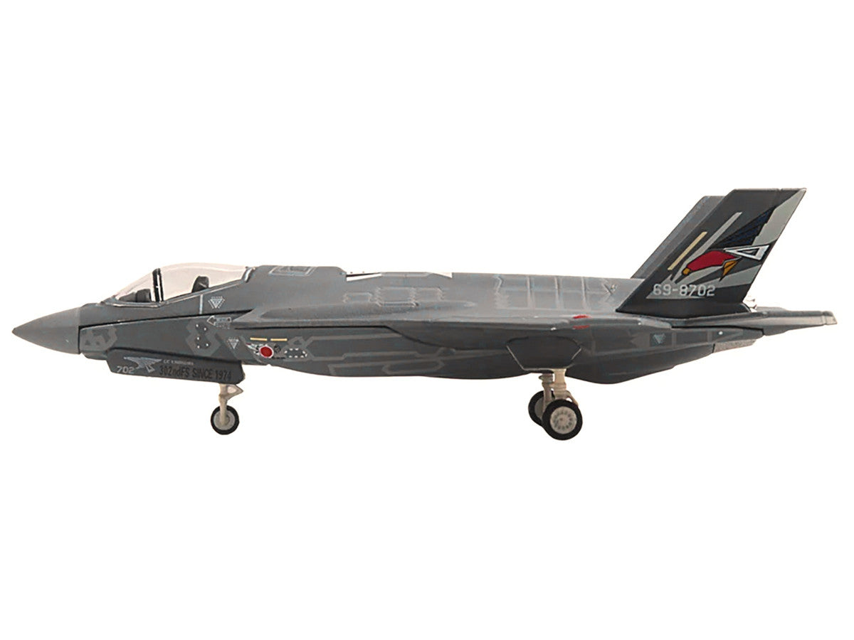 Lockheed Martin F-35A Lightning II Aircraft "50th Anniversary 302 Hikotai Misawa" (69-8702) Japan Air Self-Defense Force 1/200 Diecast Model by Herpa-0
