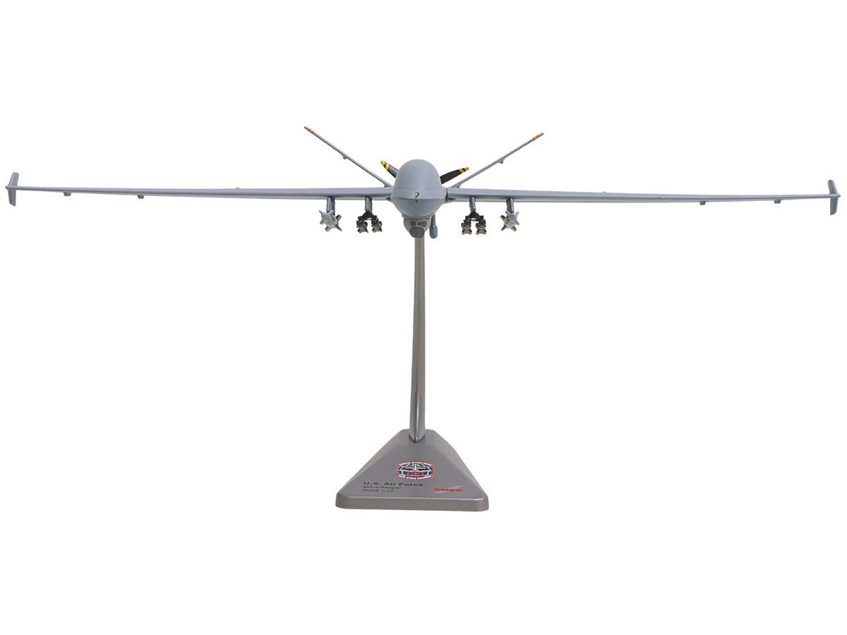 General Atomics MQ-9A Reaper Block 5 UAV "New York Air National Guard 108th Attack Squadron Hancock Field Air National Guard Base" United States Air Force "Military" Series 1/72 Diecast Model by Herpa-0
