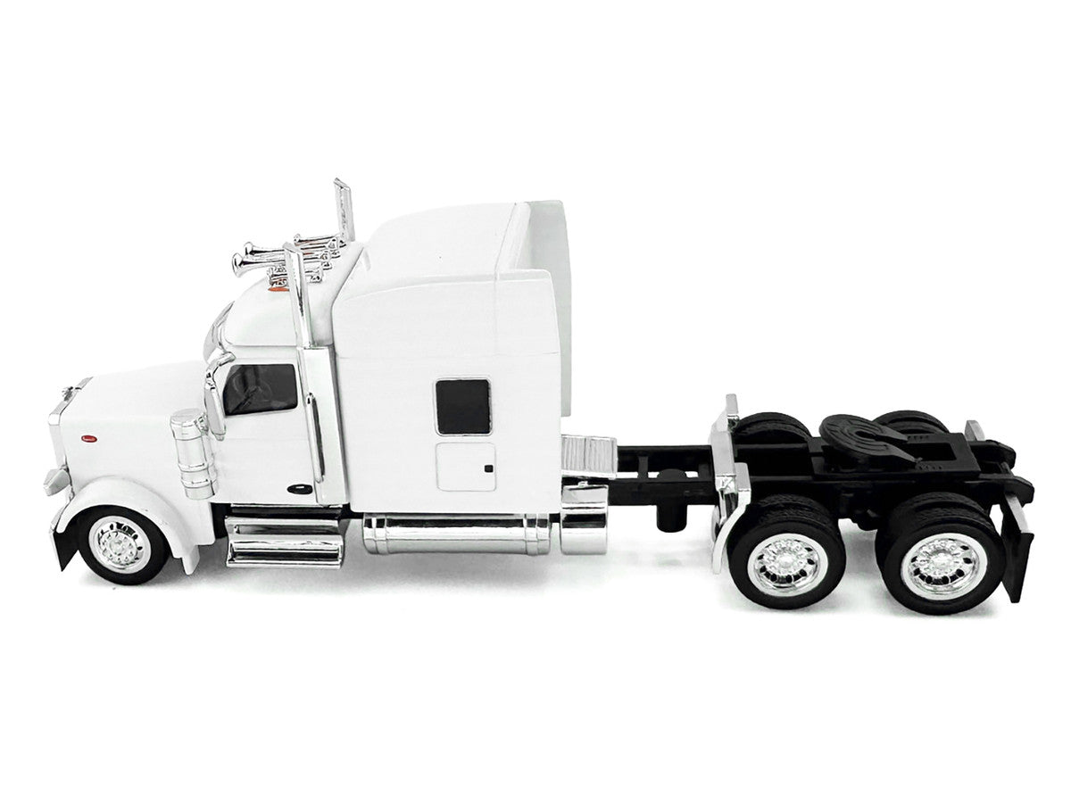 Kenworth W990 with Stand Up Sleeper Cab White 1/87 (HO) Plastic Model Car by HO Logistics-1