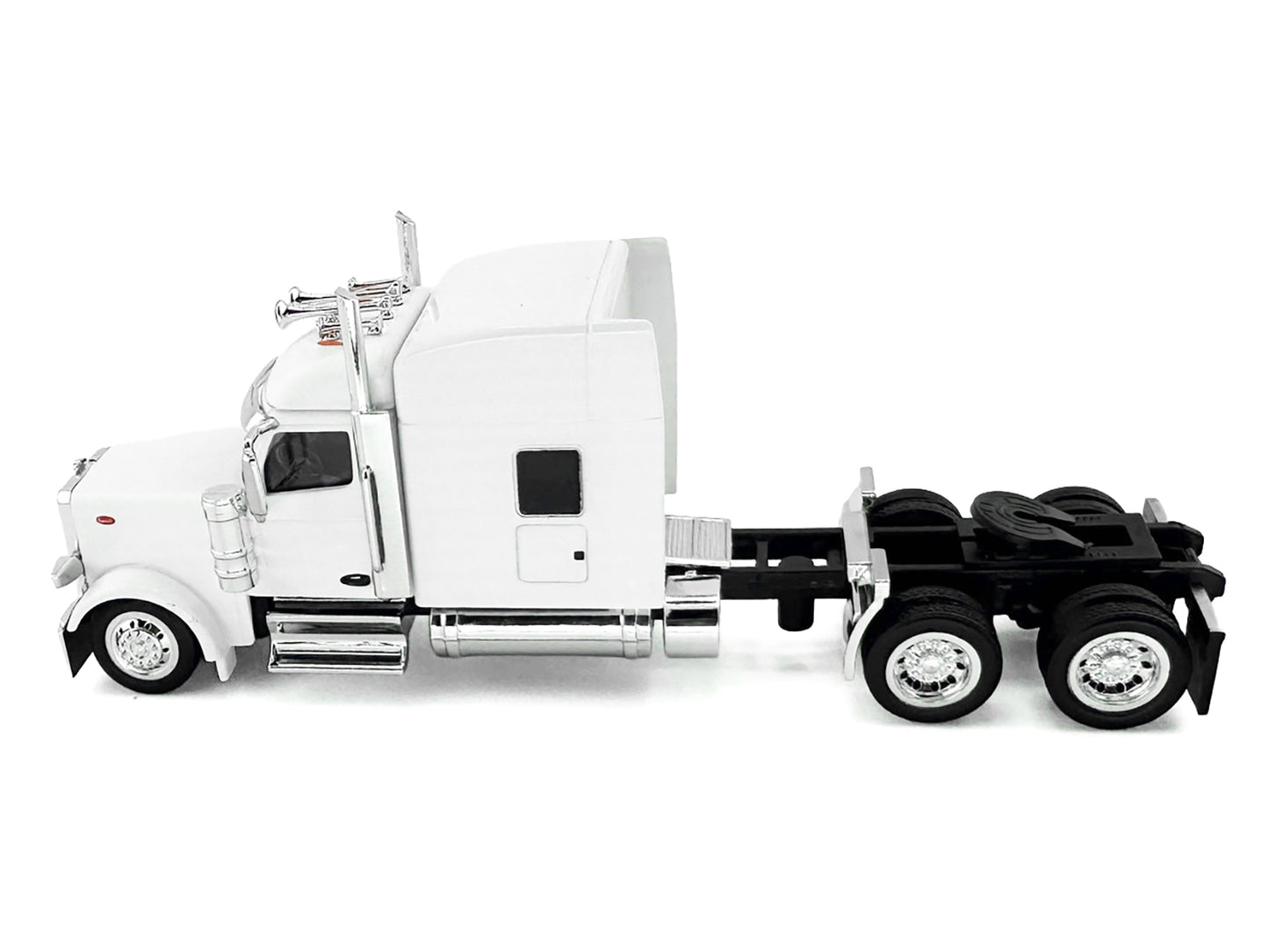 Kenworth W990 with Stand Up Sleeper Cab White 1/87 (HO) Plastic Model Car by HO Logistics
