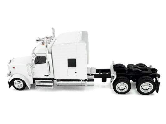 Kenworth W990 with Stand Up Sleeper Cab White 1/87 (HO) Plastic Model Car by HO Logistics