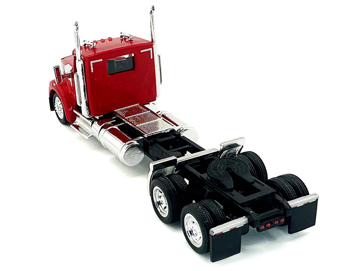 Kenworth W990 2-Axel Day Cab Red 1/87 (HO) Plastic Model Car by HO Logistics-1