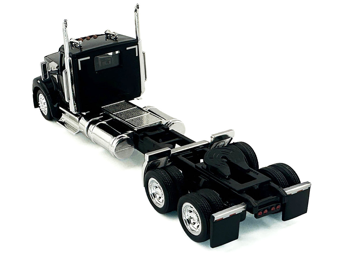 Kenworth W990 2-Axel Day Cab Black 1/87 (HO) Plastic Model Car by HO Logistics-1