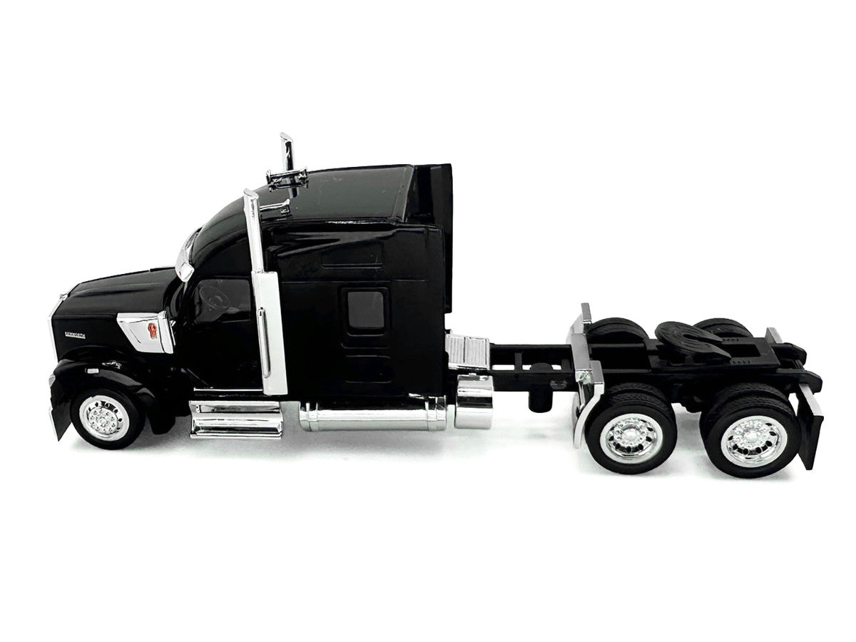 Kenworth W990 with Stand Up Sleeper Cab Black 1/87 (HO) Plastic Model Car by HO Logistics-2