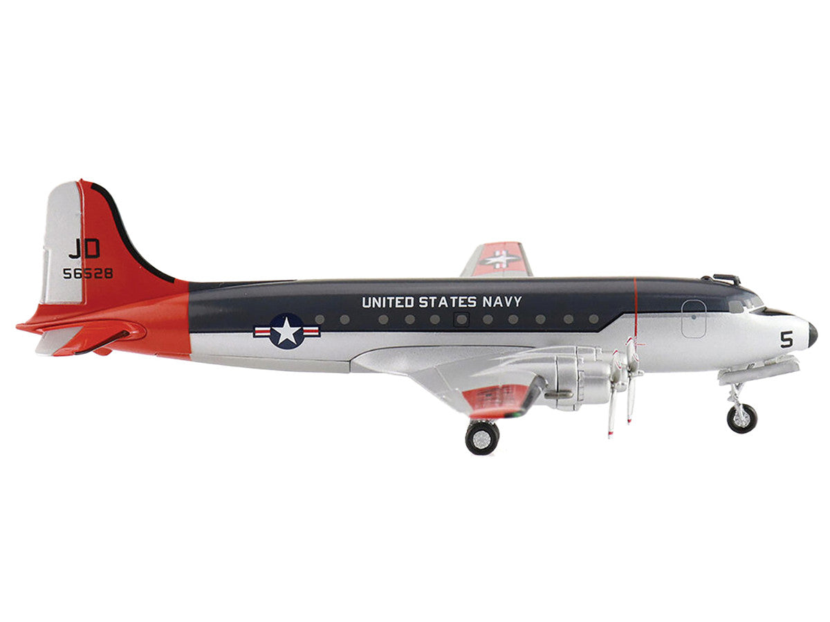 Douglas R5D-3 Skymaster Transport Aircraft "Operation Deep Freeze" (1950s) United States Navy "Airliner Series" 1/200 Diecast Model by Hobby Master Hobby Master