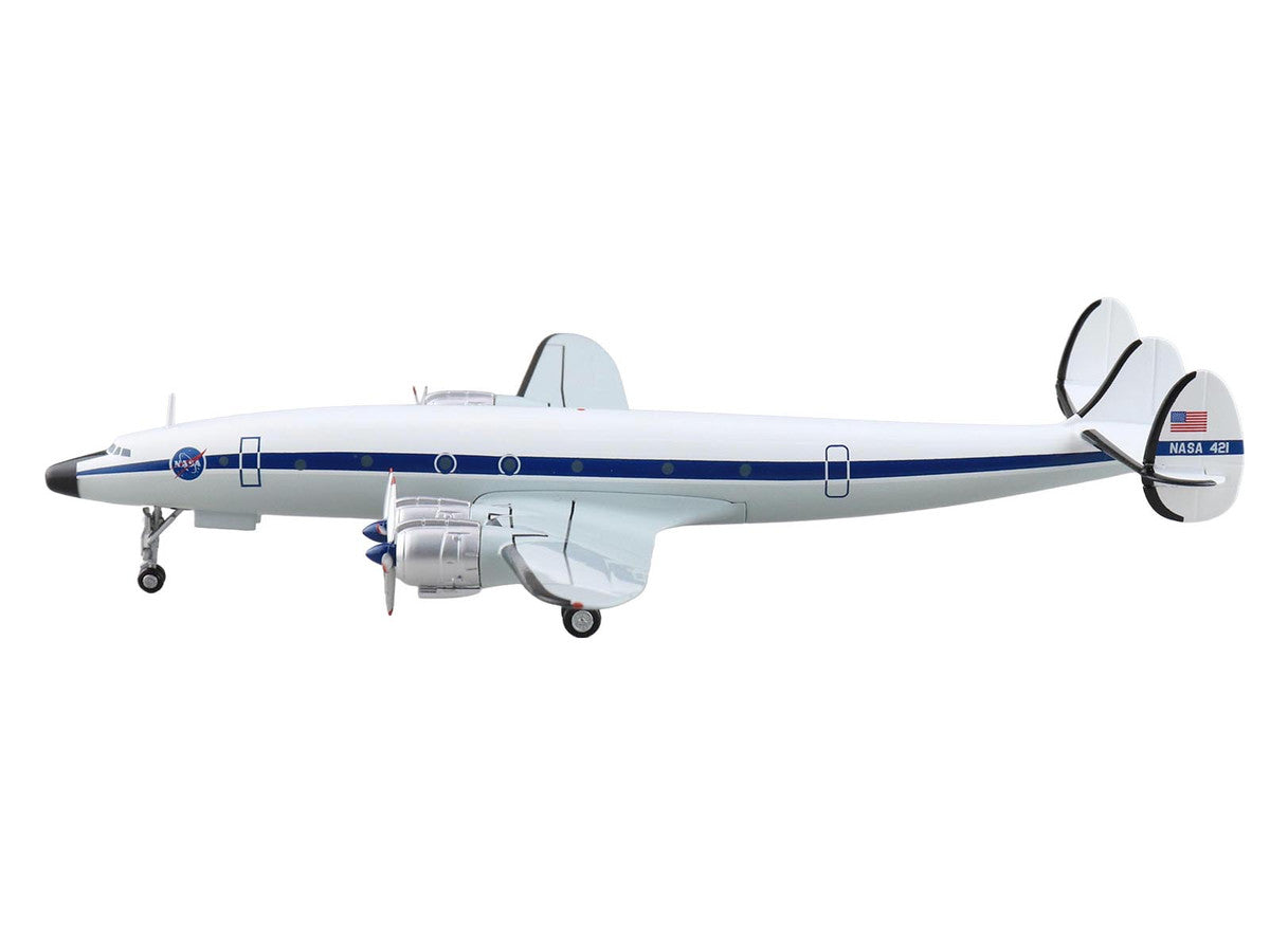 Lockheed C-121G Constellation Transport Aircraft "NASA 421 Maryland" (1969) National Aeronautics and Space Administration "Airliner Series" 1/200 Diecast Model by Hobby Master Hobby Master