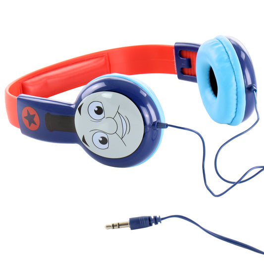 Thomas and Friends Kid-Safe Headphones in Blue and Red