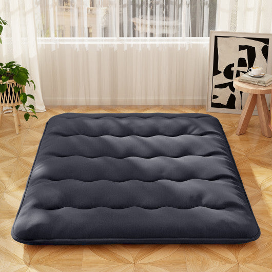Futon Mattress with Washable Cover and Foldable Mat-Full Size W2B