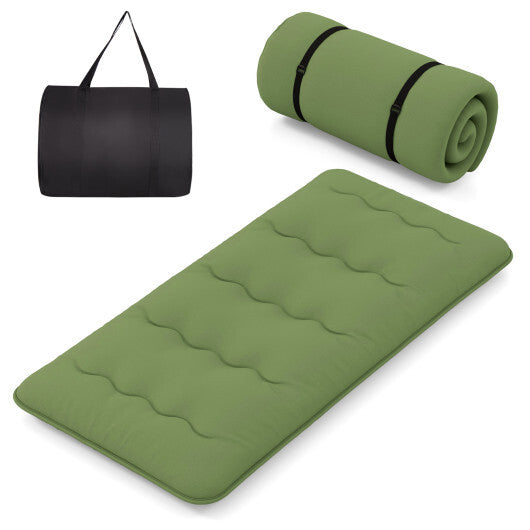 Floor Mattress with Washable Cover and Carry Bag-Full Size W2B