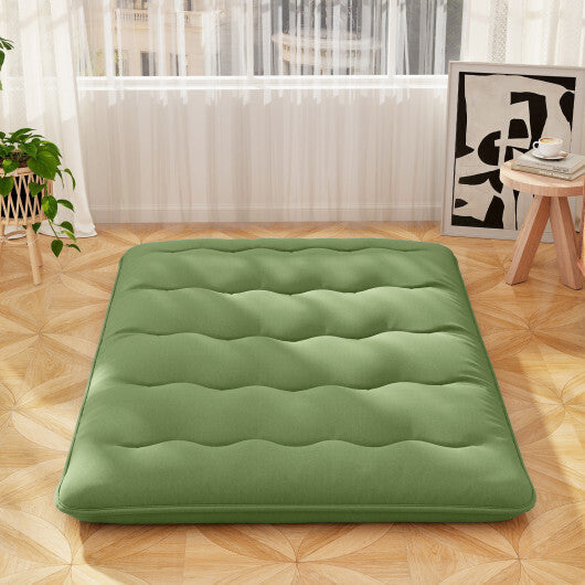 Floor Mattress with Washable Cover and Carry Bag-Full Size W2B