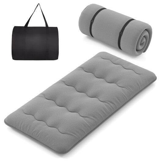 Futon Mattress with Washable Cover and Carry Bag-Full Size W2B