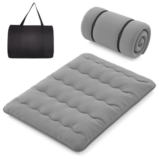 Futon Mattress with Washable Cover and Carry Bag-Full Size W2B