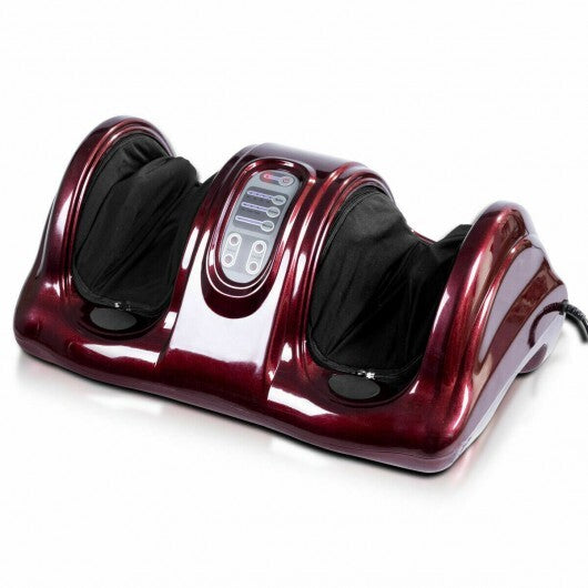 Therapeutic Shiatsu Foot Massager with High Intensity Rollers-Black W2B