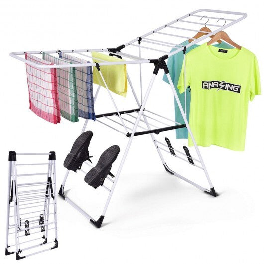 Portable Laundry Clothes Storage Drying Rack W2B