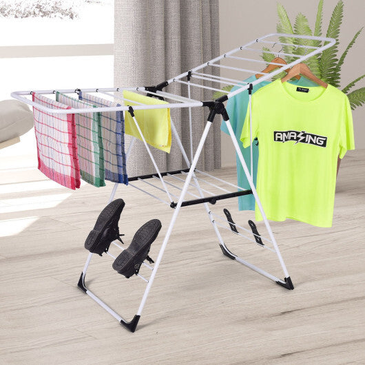 Portable Laundry Clothes Storage Drying Rack W2B