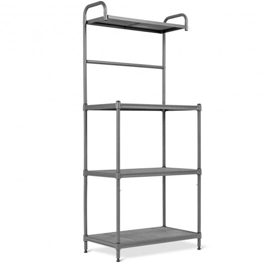 4-Tier Baker's Rack Stand Shelves Kitchen Storage Rack Organizer W2B