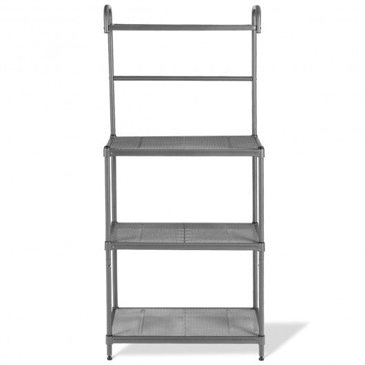 4-Tier Baker's Rack Stand Shelves Kitchen Storage Rack Organizer W2B