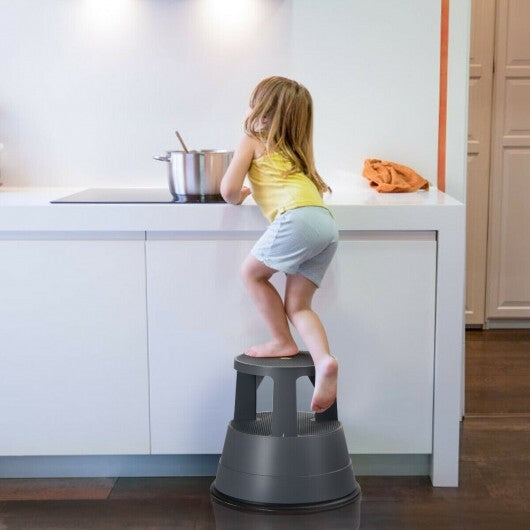 330 lbs Step Stool with Non-Slip Rubber Platform W2B