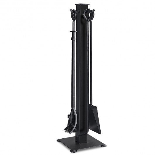 5 Pieces Fireplace Iron Fire Place Tool Set W2B