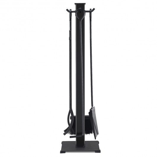 5 Pieces Fireplace Iron Fire Place Tool Set W2B
