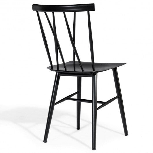 Set of 2 Modern Dining Chairs with Backrest W2B