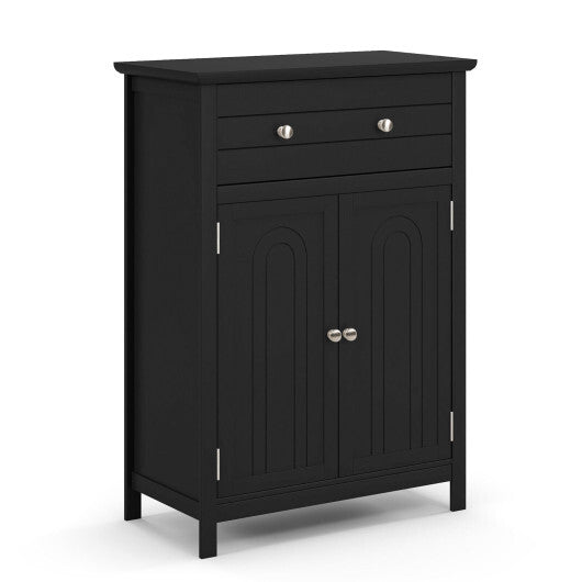 Free Standing Bathroom Storage Cabinet with Large Drawer W2B