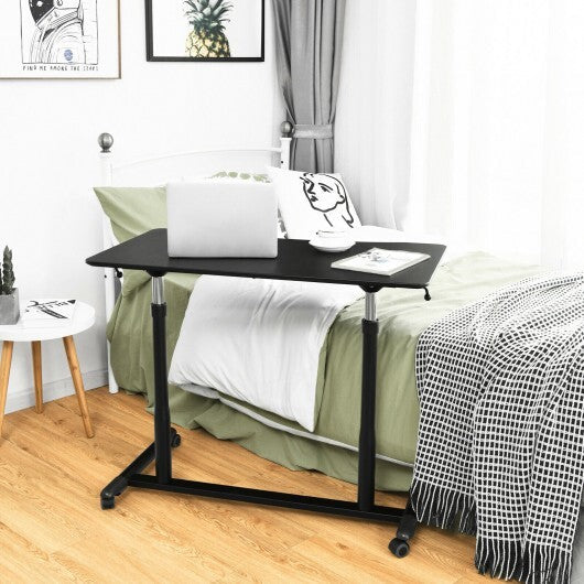 Height Adjustable Computer Desk Sit to Stand Rolling Table W2B